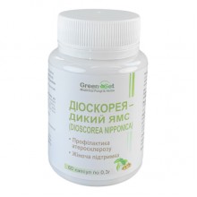Дикий ямс GreenSet Диоскорея - Дикий Ямс - Профилактика атеросклероза, Женская поддержка 60 капсул