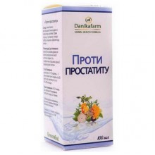 Комплекс для здоровья предстательной железы DanikaFarm БАЖПротив Простатита 100 мл Комплекс для здоровья предстательной железы DanikaFarm БАЖПротив Простатита 100 мл