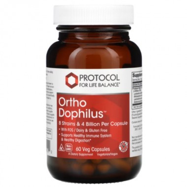 Пробиотик Protocol for Life Balance Ortho Dophilus 60 Veg Caps