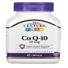 Коэнзим 21st Century Co Q-10 30 mg 45 Caps Коэнзим 21st Century Co Q-10 30 mg 45 Caps
