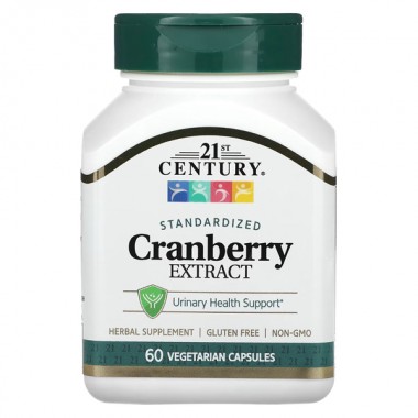 Клюква 21st Century Cranberry Extract Standardized 60 Veg Caps