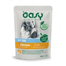 Влажный корм для котов OASY CAT Kitten курица 85 г