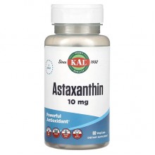 Астаксантин KAL Astaxanthin 10 mg 60 Veg Caps
