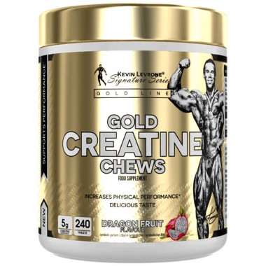 Креатин моногидрат Kevin Levrone Gold Creatine Chews 240 Chewable Tabs Dragon fruit