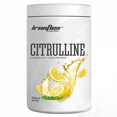 Цитруллин для спорта IronFlex Citrulline 500 g /200 servings/ Lemon Цитруллин для спорта IronFlex Citrulline 500 g /200 servings/ Lemon