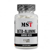 Бета-аланин для спорта MST Nutrition Beta-Alanine 60 Caps
