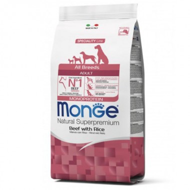  Monge Dog All breeds Adult говядина с рисом 15 Кг