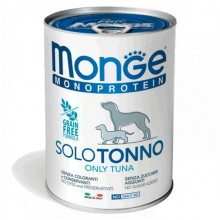 Влажный корм для собак Monge Dog Wet SOLO 100% тунец 0,4 Кг Влажный корм для собак Monge Dog Wet SOLO 100% тунец 0,4 Кг