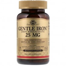 Микроэлемент Железо Solgar Gentle Iron 25 mg 180 Veg Caps Микроэлемент Железо Solgar Gentle Iron 25 mg 180 Veg Caps