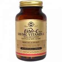 Витамин C Solgar Ester-C Plus Vitamin C 500 mg 100 Veg Caps