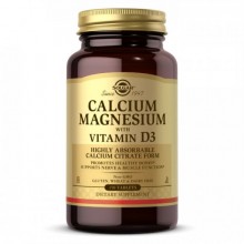 Микроэлемент Кальций Solgar Calcium Magnesium with Vitamin D3 150 Tabs