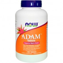 Витаминно-минеральный комплекс NOW Foods ADAM, Superior Men's Multi 120 Tabs Витаминно-минеральный комплекс NOW Foods ADAM, Superior Men's Multi 120 Tabs