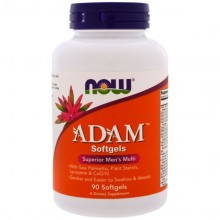 Витаминно-минеральный комплекс NOW Foods ADAM, Superior Men's Multi 90 Softgels Витаминно-минеральный комплекс NOW Foods ADAM, Superior Men's Multi 90 Softgels