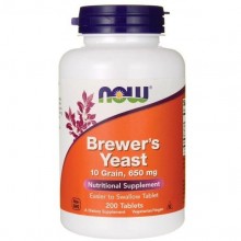 Пивные дрожжи NOW Foods Brewer's Yeast 200 Tabs Пивные дрожжи NOW Foods Brewer's Yeast 200 Tabs
