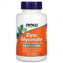Микроэлемент Цинк NOW Foods Zinc Glycinate 30 mg 120 Softgels Микроэлемент Цинк NOW Foods Zinc Glycinate 30 mg 120 Softgels