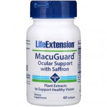 Комплекс для профилактики зрения Life Extension MacuGuard Ocular Support 60 Softgels Комплекс для профилактики зрения Life Extension MacuGuard Ocular Support 60 Softgels