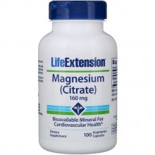 Микроэлемент Магний Life Extension Magnesium (Citrate) 160 mg 100 Veg Caps Микроэлемент Магний Life Extension Magnesium (Citrate) 160 mg 100 Veg Caps