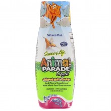 Витаминно-минеральный комплекс Nature's Plus Source of Life Animal Parade Liquid Children's Multi-Vitamin 236,56 ml Natural Tropical Berry Flavor NAP-29954