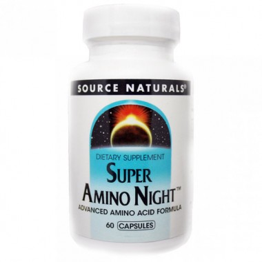 Аминокомплекс Source Naturals Super Amino Night 60 Caps