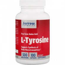 Тирозин Jarrow Formulas L-Tyrosine 500 mg 100 Caps