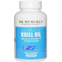 Масло криля Dr. Mercola Antarctic Krill Oil 180 Caps Масло криля Dr. Mercola Antarctic Krill Oil 180 Caps