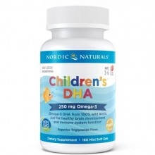 Омега 3 Nordic Naturals Children's DHA 250 mg 180 Mini Soft Gels Омега 3 Nordic Naturals Children's DHA 250 mg 180 Mini Soft Gels