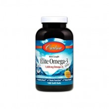 Омега 3 Carlson Labs Elite Omega-3 Gems 1600 mg 180 Soft Gels Natural Lemon Flavor Омега 3 Carlson Labs Elite Omega-3 Gems 1600 mg 180 Soft Gels Natural Lemon Flavor