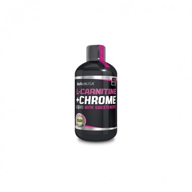 Комплексный жиросжигатель BioTechUSA L-Carnitine+Chrome 500 ml /33 servings/ Orange