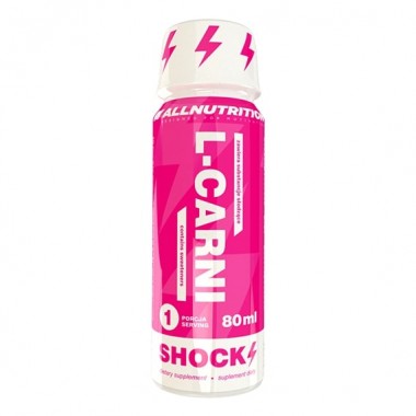 Комплекс до тренировки All Nutrition L-CARNI Shock Shot 80 ml Комплекс до тренировки All Nutrition L-CARNI Shock Shot 80 ml