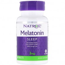 Мелатонин для сна Natrol Melatonin 3 mg 60 Tabs NTL-00510 Мелатонин для сна Natrol Melatonin 3 mg 60 Tabs NTL-00510