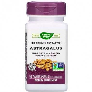Корень астрагала Nature's Way Astragalus 60 Veg Caps NWY-15383