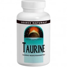 Таурин Source Naturals Taurine 500 mg 120 Tabs SNS-01281