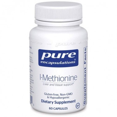 Метионин Pure Encapsulations L-Methionine 60 Caps PE-00184