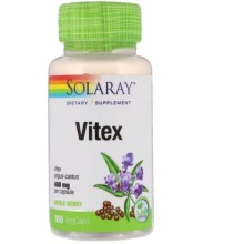 Витекс Solaray Vitex 400 mg 100 Veg Caps SOR-01645 Витекс Solaray Vitex 400 mg 100 Veg Caps SOR-01645