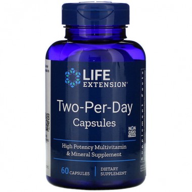 Витаминно-минеральный комплекс Life Extension Two-Per-Day Capsules 60 Caps LEX23176