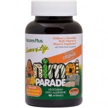 Витаминно-минеральный комплекс Nature's Plus Animal Parade 90 Animal Shaped Gummies Orange Flavor NTP29974