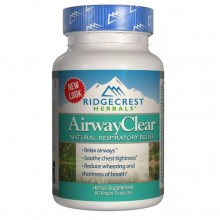 Комплекс для профилактики дыхательной системы RidgeCrest Herbals AirwayClear 60 Veg Caps RCH120