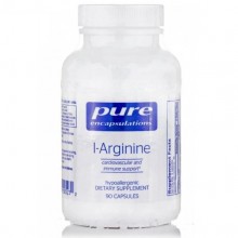 Аргинин Pure Encapsulations L-Arginine 90 Caps PE-00523