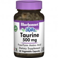 Таурин Bluebonnet Nutrition Taurine 500 mg 50 Veg Caps BLB0084 Таурин Bluebonnet Nutrition Taurine 500 mg 50 Veg Caps BLB0084