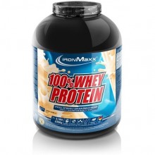 Протеин IronMaxx 100% Whey Protein 2350 g (банка) /47 servings/ French Vanilla