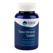 Мультиминеральный комплекс Trace Minerals ConcenTrace, Trace Mineral Tablets 90 Tabs TMR-00105