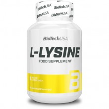 Лизин для спорта BioTechUSA L-Lysine 500 mg 90 Caps