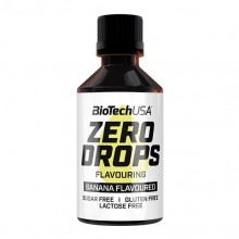 Заменитель питания BioTechUSA Zero Drops 50 ml /100 servings/ Banana Заменитель питания BioTechUSA Zero Drops 50 ml /100 servings/ Banana