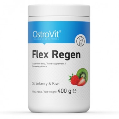 Хондропротектор (для спорта) OstroVit Flex Regen 400 g /20 servings/ Kiwi Strawberry