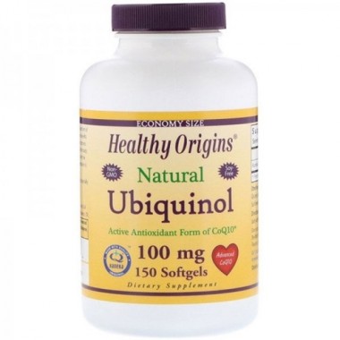 Коэнзим Healthy Origins Ubiquinol 100 mg 150 Softgels