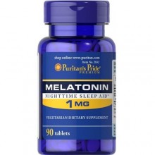 Мелатонин для сна Puritan's Pride Melatonin 1 mg 90 Tabs