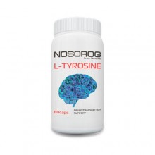Тирозин для спорта Nosorog Nutrition L-Tyrosine 80 Caps Тирозин для спорта Nosorog Nutrition L-Tyrosine 80 Caps
