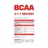Аминокислота BCAA для спорта Nosorog Nutrition BCAA 2:1:1 400 g /72 servings/ Orbit Mint