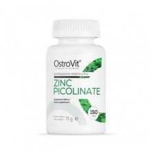 Микроэлемент Цинк для спорта OstroVit Zinc Picolinate 150 Tabs Микроэлемент Цинк для спорта OstroVit Zinc Picolinate 150 Tabs