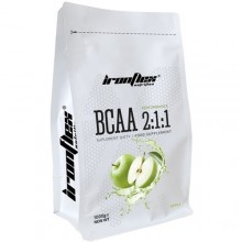 Аминокислота BCAA для спорта IronFlex BCAA Performance 2-1-1 1000 g /200 servings/ Apple
